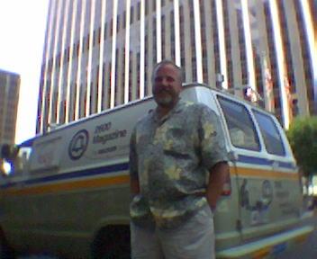 Corky & the 2600 van.