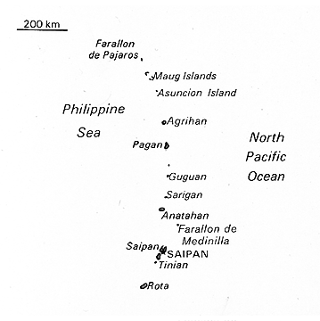 [Country map of Northern Mariana Islands]