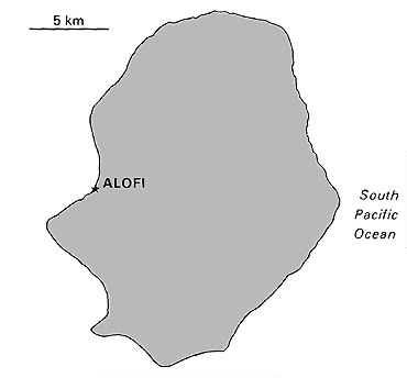 [Country map of Niue]
