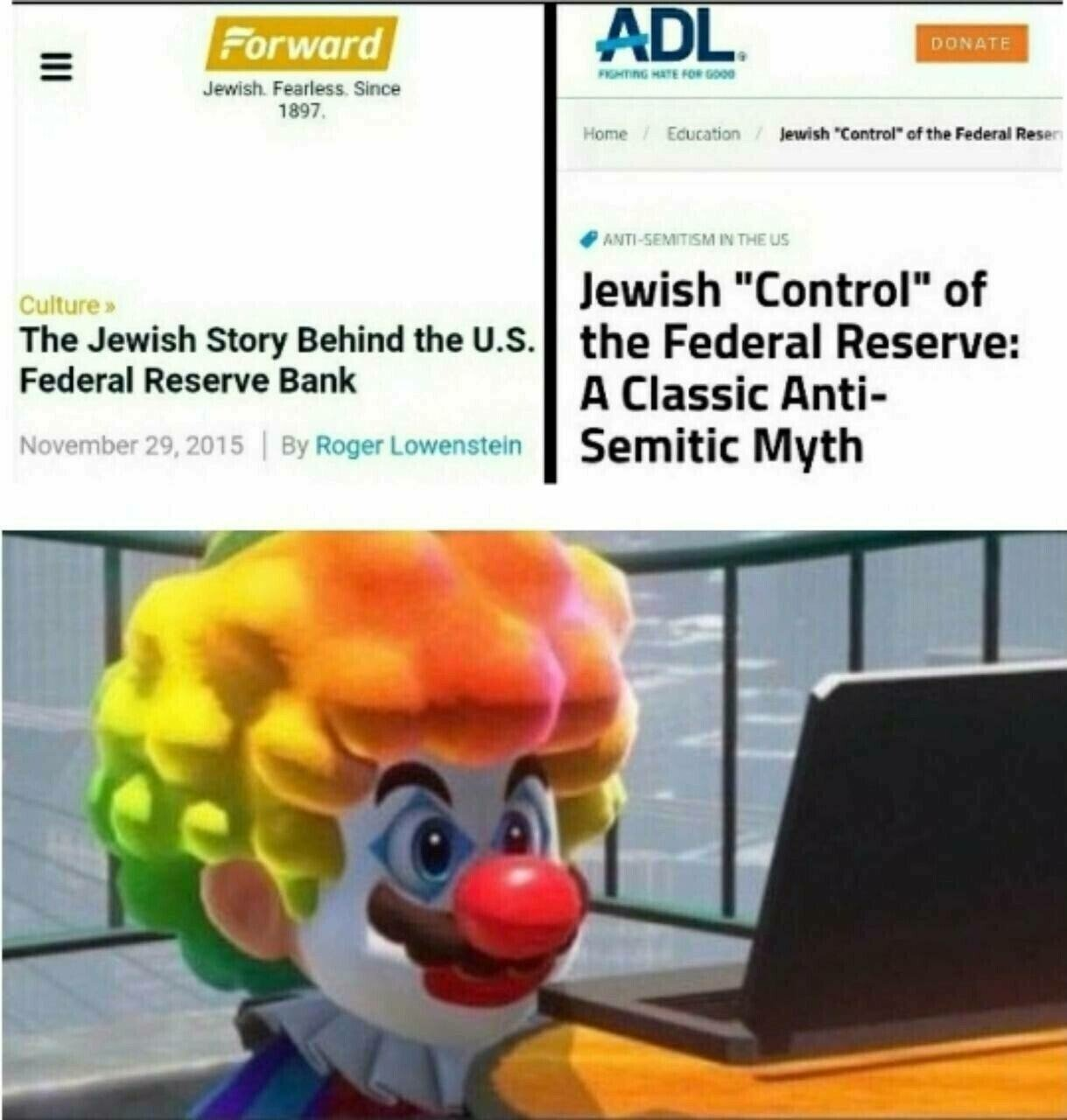 Jewish Control of Federal Reserve