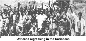 Africans regressing in the Caribbean