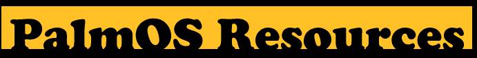 PalmOS Resources