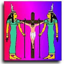 Christ on the Cross and Egyptians