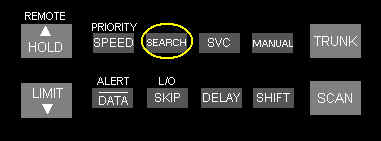 Pro-2052 keypad/search